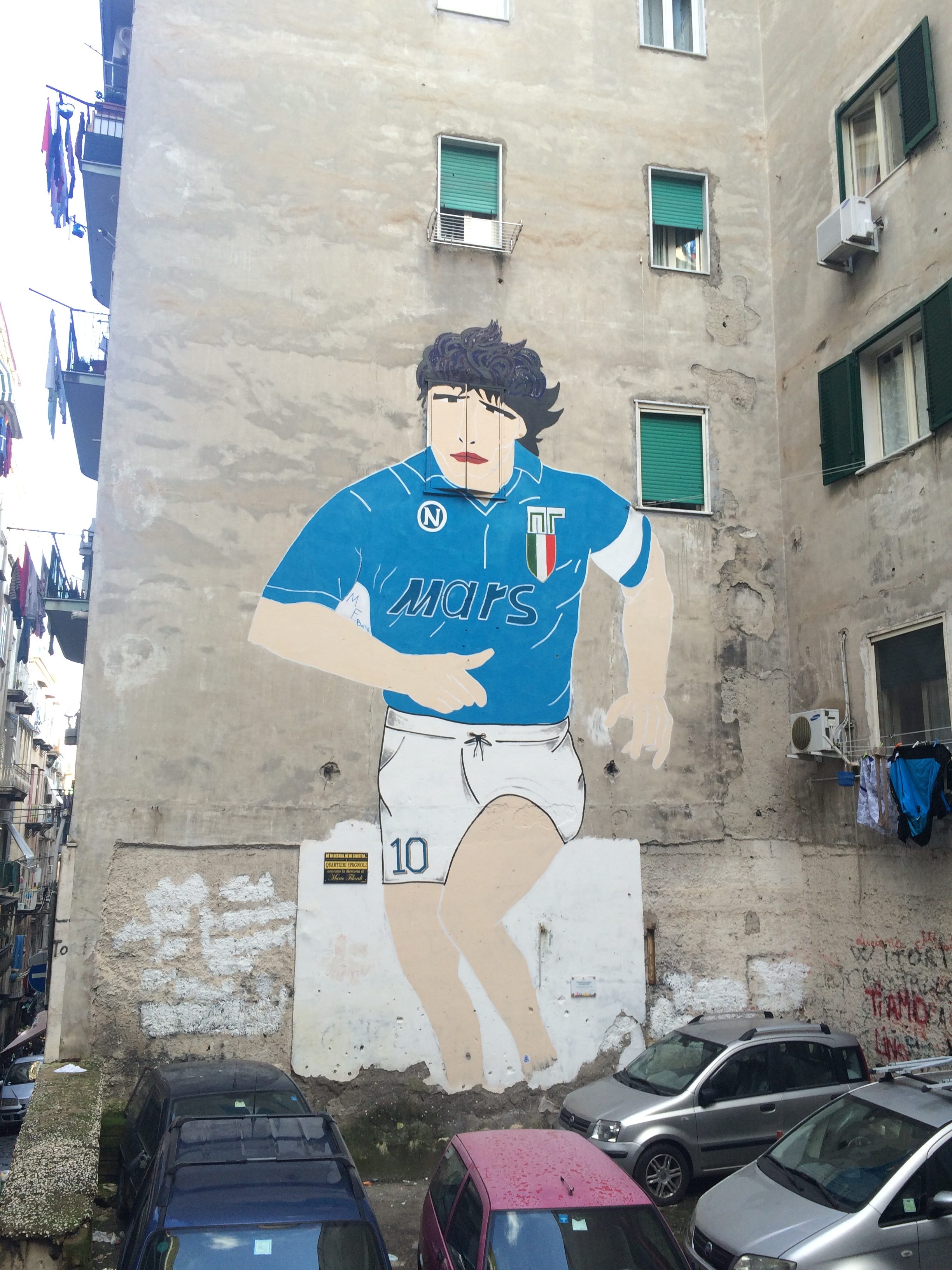 Maradona mural Naples
