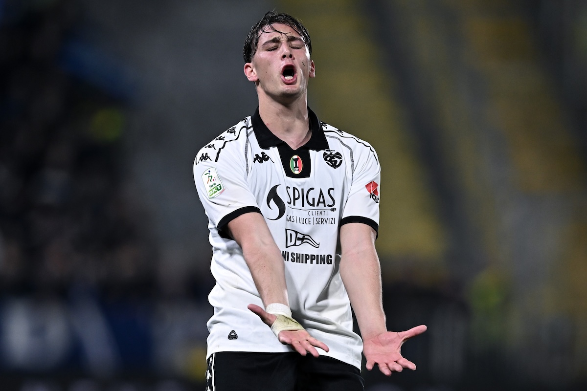 Spezia striker Pio Esposito